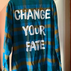 XL Cakeworthy Brave Flannel. New without tag, and never worn. Size is unisex